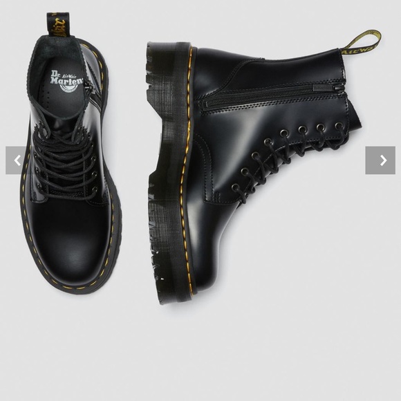 JADON SMOOTH LEATHER PLATFORM BOOTS - Picture 8 of 10